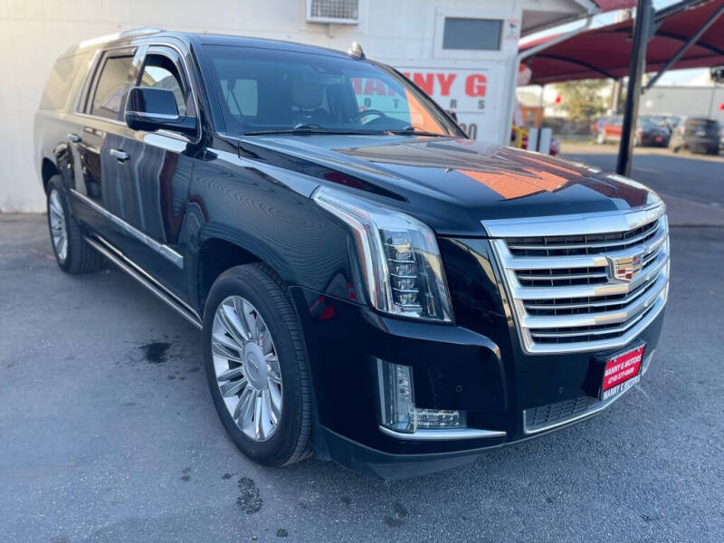 2016 Cadillac Escalade ESV for sale at Manny G Motors in San Antonio TX