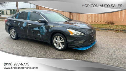 2013 Nissan Altima for sale at Horizon Auto Sales in Raleigh NC