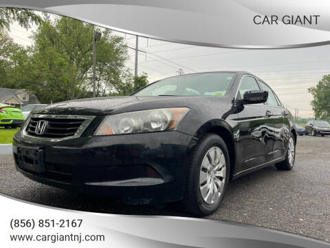 2010 Honda Accord for sale at Car Giant in Pennsville NJ