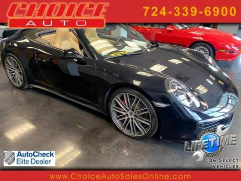 2017 Porsche 911 for sale at CHOICE AUTO SALES in Murrysville PA