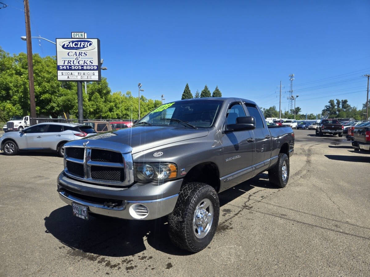 Gray 2005 Dodge Ram 2500 SLT 2