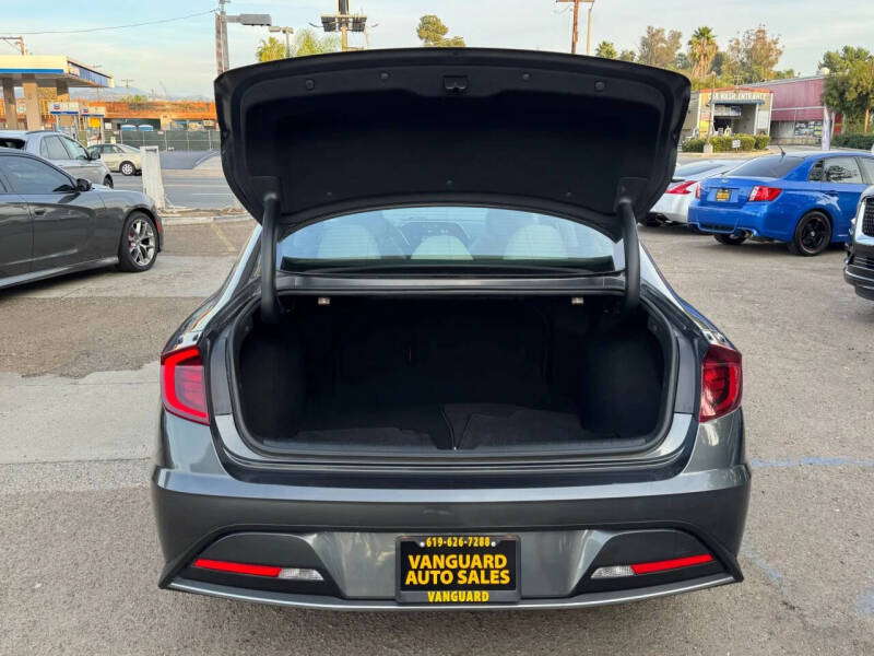 2021 Hyundai Sonata Hybrid Blue