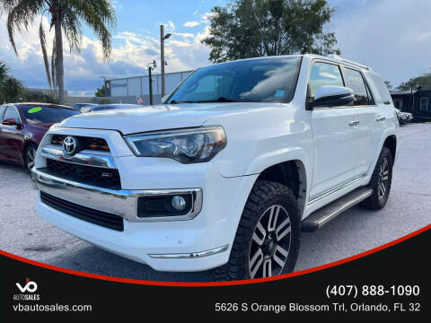 2016 Toyota 4Runner for sale at V & B Auto Sales in Orlando FL