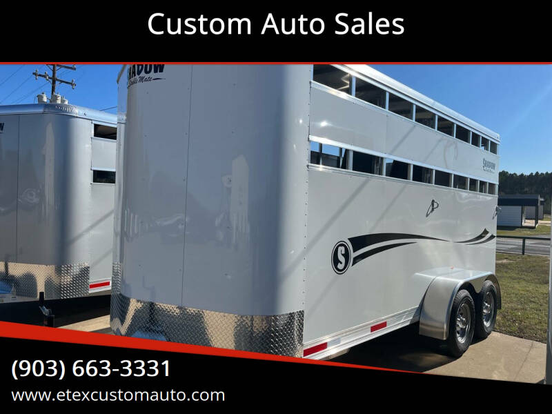 2025 Shadow 3 Horse Stablemate for sale at Custom Auto Sales - TRAILERS in Longview TX