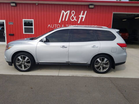 2015 Nissan Pathfinder for sale at M & H Auto & Truck Sales Inc. in Marion IN