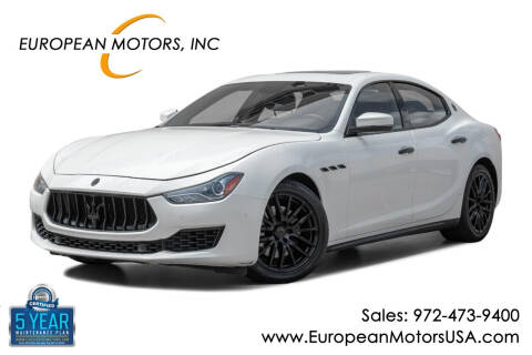 2018 Maserati Ghibli for sale at European Motors Inc in Plano TX