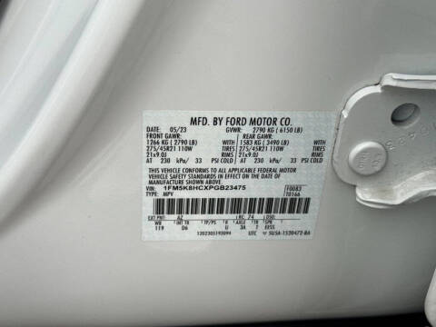 2023 Ford Explorer Platinum