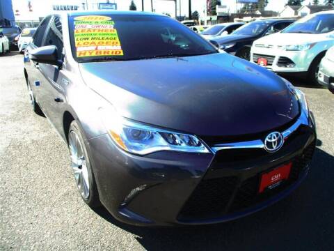 2016 Toyota Camry Hybrid for sale at GMA Of Everett in Everett WA