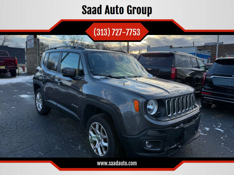 2018 Jeep Renegade for sale at Saad Auto Group in Dearborn Heights MI