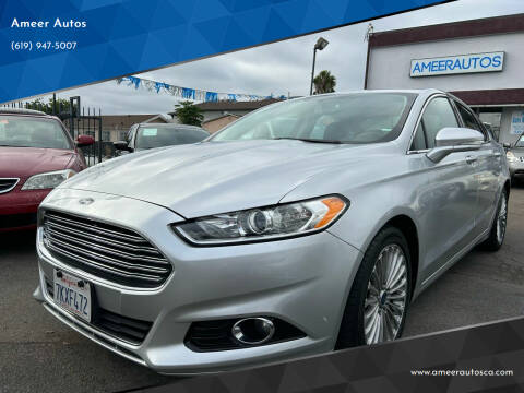 2016 Ford Fusion for sale at Ameer Autos in San Diego CA