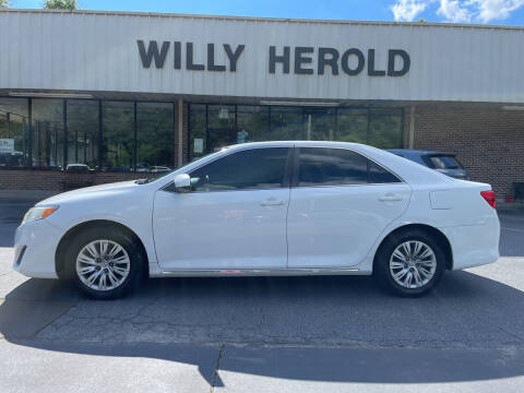2014 Toyota Camry for sale at Willy Herold Automotive in Columbus GA