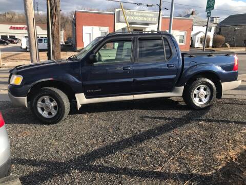 2002 Ford Explorer Sport Trac for sale at ATLAS AUTO SALES, INC. in West Greenwich RI