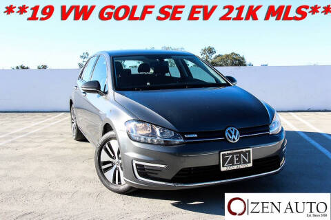 2019 Volkswagen e-Golf SE