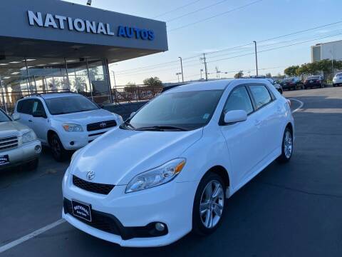 2011 Toyota Matrix for sale at National Autos Sales in Sacramento CA