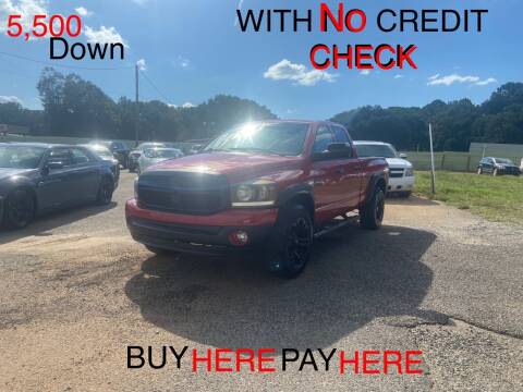 2007 Dodge Ram Pickup 1500 for sale at First Choice Financial LLC in Semmes AL