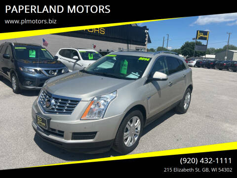 2014 Cadillac SRX for sale at PAPERLAND MOTORS in Green Bay WI