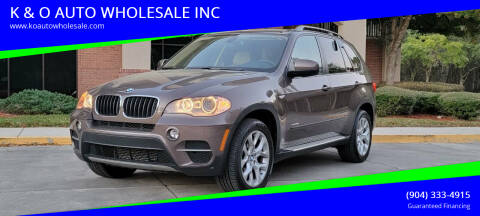 2011 BMW X5 for sale at K & O AUTO WHOLESALE INC in Jacksonville FL