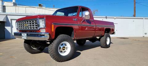 1976 Chevrolet C/K 20 Series for sale at Grubbs Motorsports & Collision in Garland TX