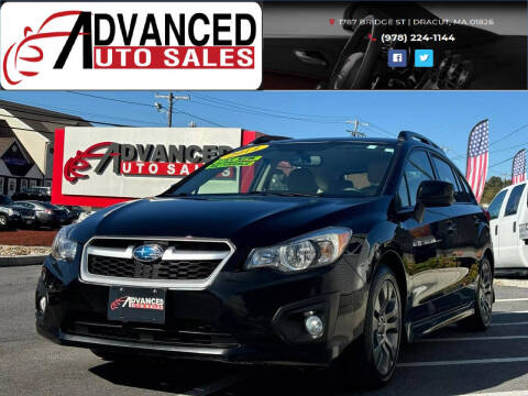 2014 Subaru Impreza for sale at Advanced Auto Sales in Dracut MA