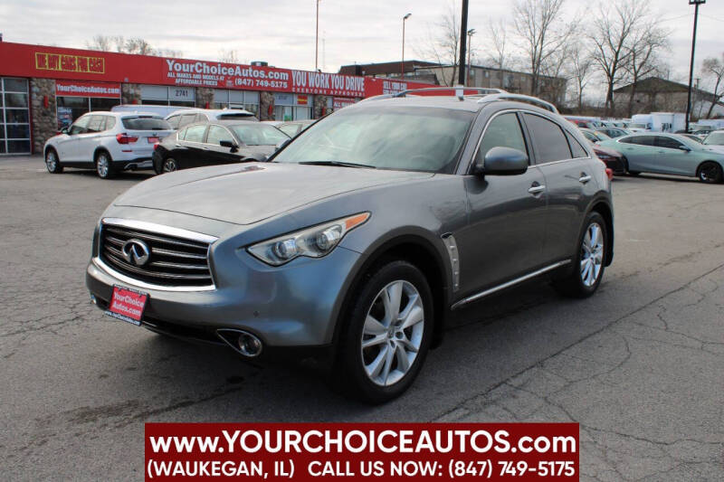 2013 Infiniti FX37 for sale at Your Choice Autos - Waukegan in Waukegan IL