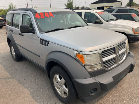 2007 Dodge Nitro for sale at BELOW BOOK AUTO SALES in Idaho Falls ID