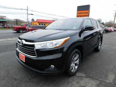 2015 Toyota Highlander for sale at Cars 4 Less in Manassas VA