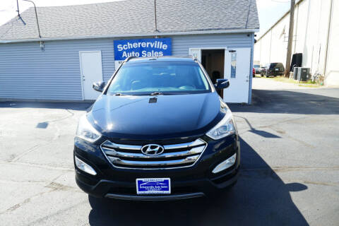 2013 Hyundai Santa Fe Sport for sale at SCHERERVILLE AUTO SALES in Schererville IN