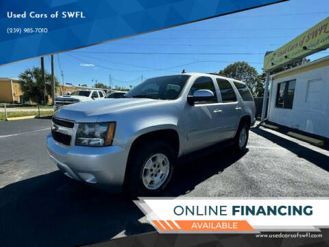 2014 Chevrolet Tahoe for sale at Used Cars of SWFL in Fort Myers FL
