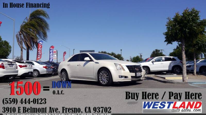 2010 Cadillac CTS for sale at Westland Auto Sales in Fresno CA