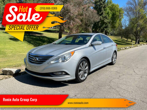 2014 Hyundai Sonata for sale at Ronin Auto Group Corp in Sun Valley CA