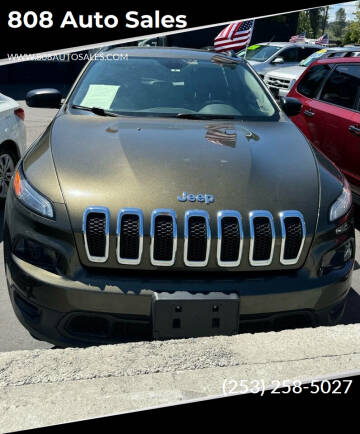 2016 Jeep Cherokee for sale at 808 Auto Sales in Puyallup WA