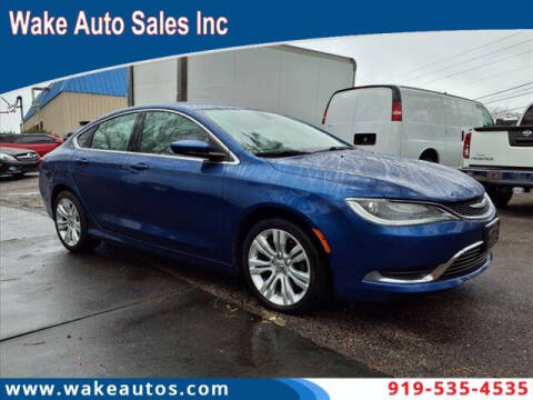 2016 Chrysler 200 for sale at Wake Auto Sales Inc in Raleigh NC