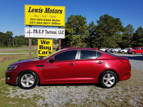 2014 Kia Optima for sale at Lewis Motors LLC in Deridder LA