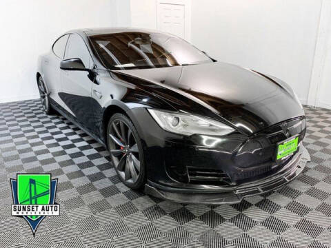 2015 Tesla Model S for sale at Sunset Auto Wholesale in Tacoma WA