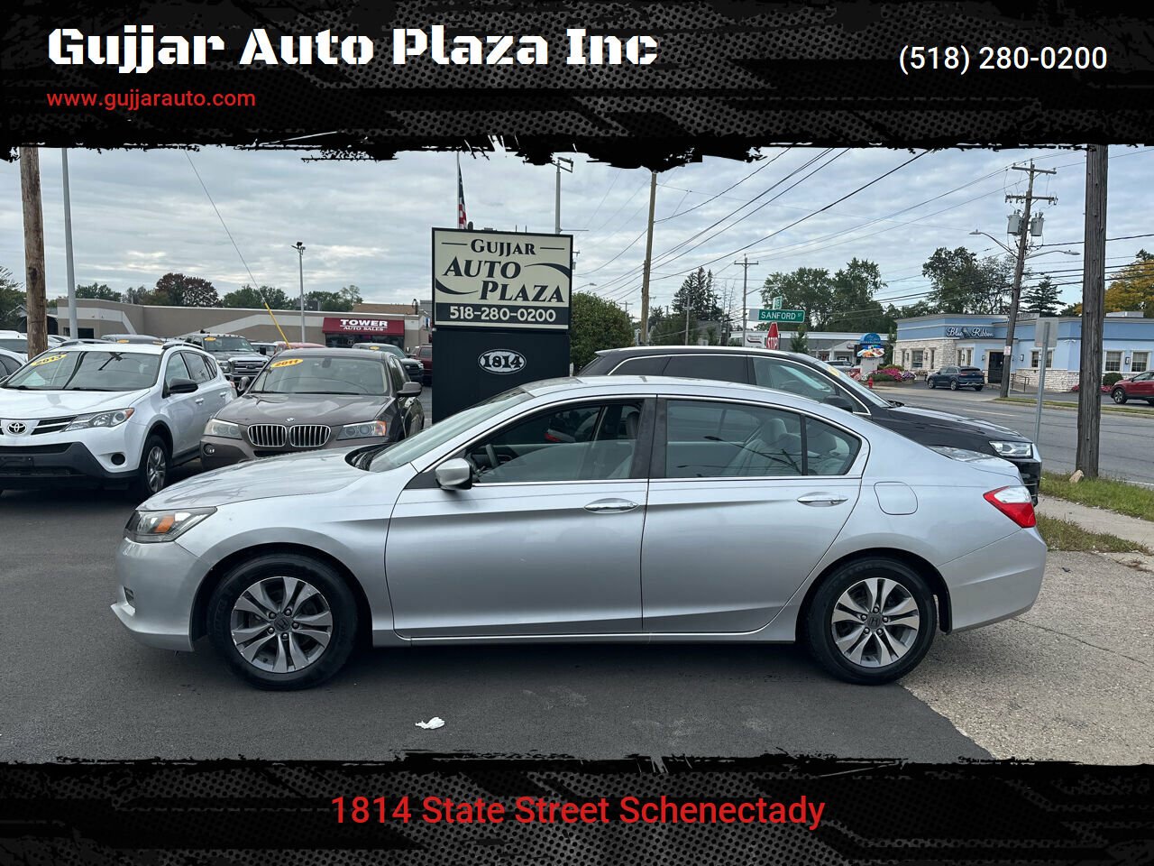 2014 Honda Accord for sale at Gujjar Auto Plaza Inc in Schenectady, NY