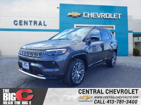 2022 Jeep Compass for sale at CENTRAL CHEVROLET in West Springfield MA