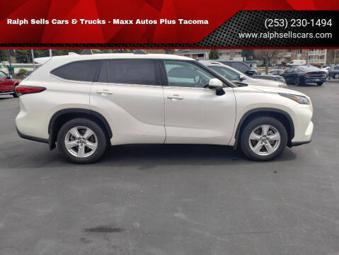 2020 Toyota Highlander for sale at Ralph Sells Cars & Trucks - Maxx Autos Plus Tacoma in Tacoma WA