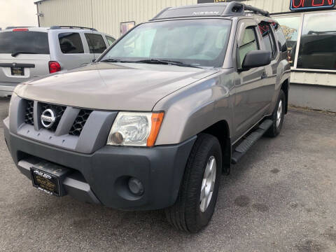 2008 Nissan Xterra for sale at BELOW BOOK AUTO SALES in Idaho Falls ID