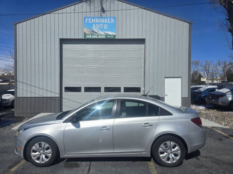 2013 Chevrolet Cruze for sale at FEHRINGER AUTO in Pocatello ID