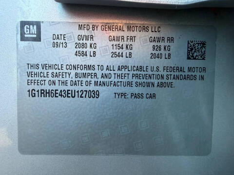 2014 Chevrolet Volt Premium
