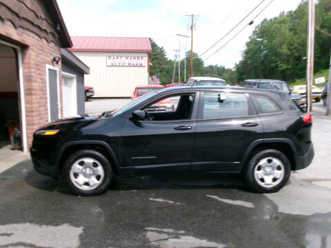 2016 Jeep Cherokee for sale at East Barre Auto Sales, LLC in East Barre VT