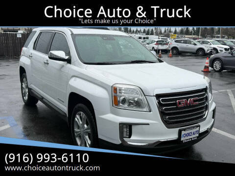 2016 GMC Terrain for sale at Choice Auto & Truck in Sacramento CA