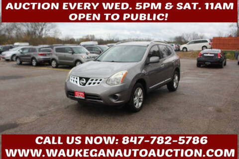 2012 Nissan Rogue for sale at Waukegan Auto Auction in Waukegan IL