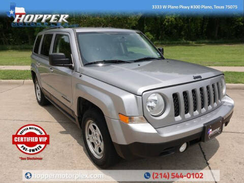 2016 Jeep Patriot for sale at HOPPER MOTORPLEX in Plano TX