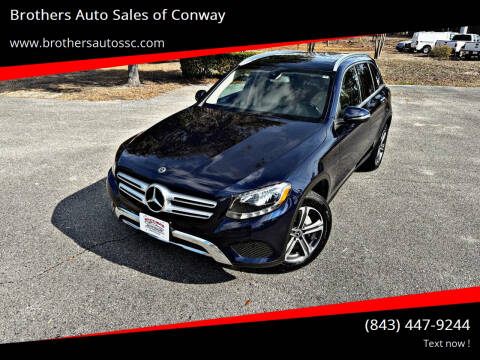 2019 Mercedes-Benz GLC for sale at Brothers Auto Sales of Conway in Conway SC