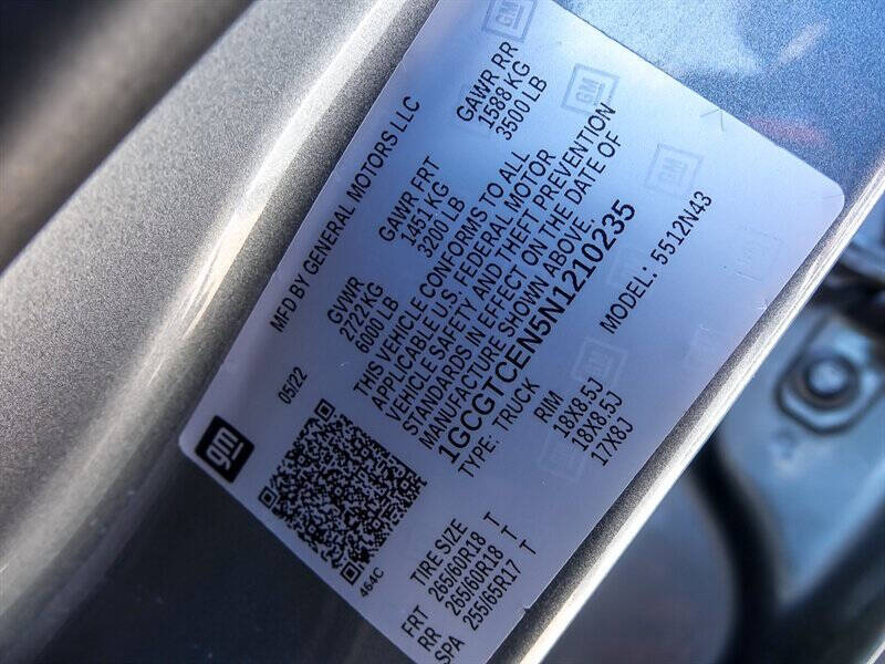 2022 Chevrolet Colorado