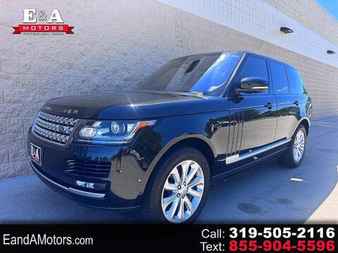 2016 Land Rover Range Rover HSE