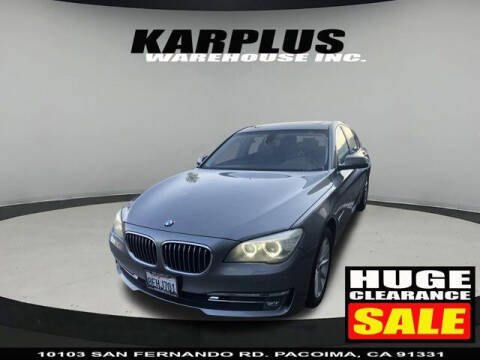 2015 BMW 7 Series for sale at Karplus Warehouse in Pacoima CA