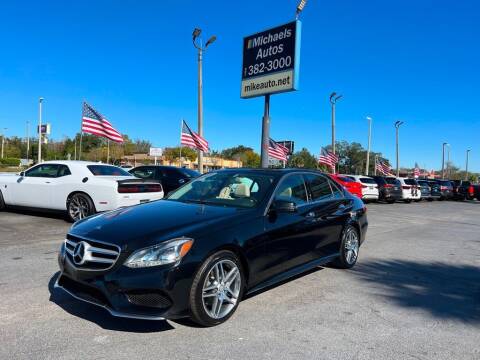 2015 Mercedes-Benz E-Class for sale at Michaels Autos in Orlando FL