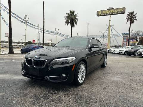 2016 BMW 2 Series for sale at A MOTORS SALES AND FINANCE - 5630 San Pedro Ave in San Antonio TX